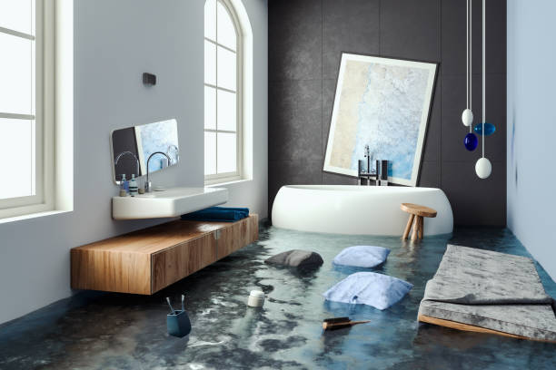 Water damage restoration process in Wallington, NJ